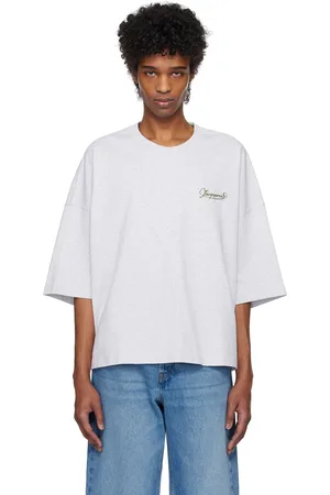 Jacquemus T-shirt Corto gris