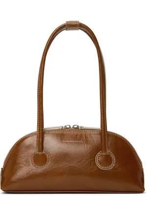 MARGE SHERWOOD Sac porté épaule Bessette brun
