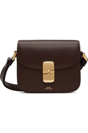 A.P.C. Mini sac Grace brun