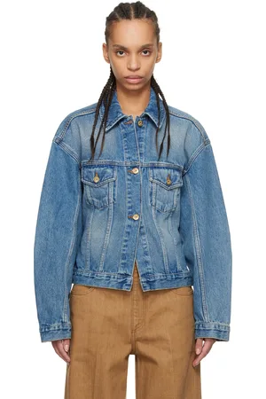 Jacquemus Blouson de-Nîmes bleu en denim - Les classiques