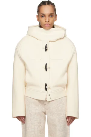 Jacquemus Blouson de style canadienne Cabana blanc cassé