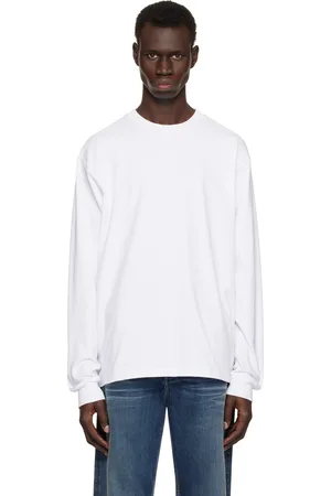 JOHN ELLIOTT T-shirt à manches longues University blanc