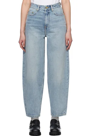 Ganni Jean Stary bleu