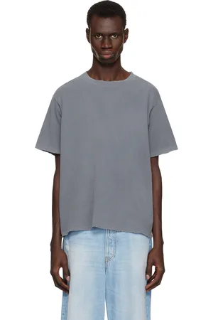 JOHN ELLIOTT T-shirt écourté Folsom bleu marine