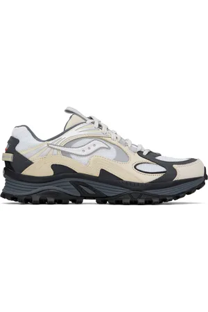 Saucony Baskets Grid Aura X beige et blanc