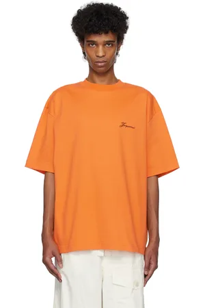 Jacquemus T-shirt orange à image d