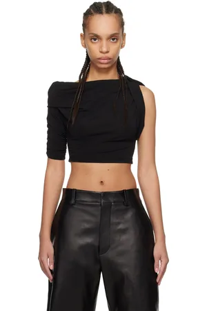 Jacquemus Haut Drapeado noir