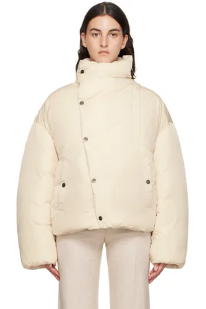 Jacquemus Blouson matelassé Cocon blanc cassé - Le chouchou