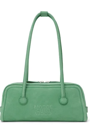MARGE SHERWOOD Sac baguette souple vert