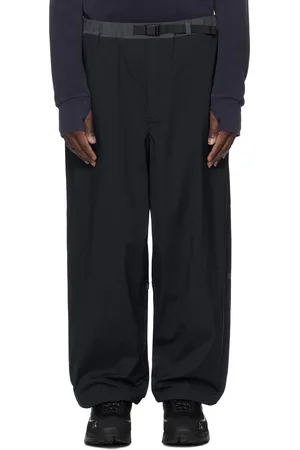 Daiwa Pier39 Pantalon Extreme noir en taffetas technique à ceinture