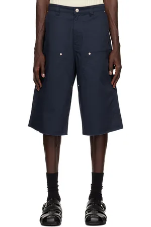 WALES BONNER Short Kingston bleu marine