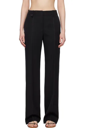 Jacquemus Pantalon Cordao noir - Le raphia