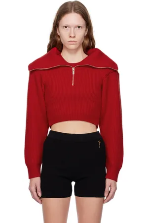 Jacquemus Pull Risoul rouge en tricot - Le chouchou