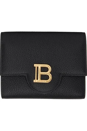 Balmain Portefeuille à trois volets noir - B-Buzz