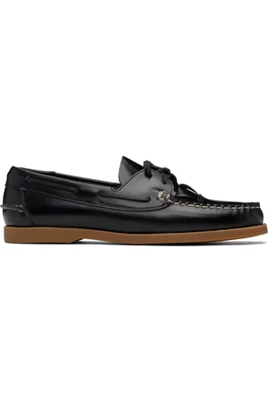 Hereu Flâneurs de style chaussure bateau Saler noirs