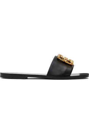Givenchy Sandales noires à logo 4G