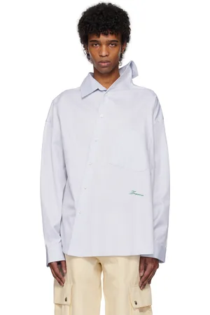 Jacquemus Chemise Cuadro grise