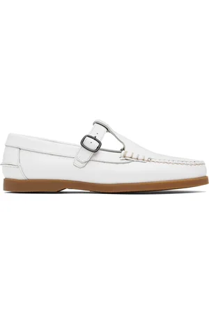 Hereu Chaussures bateau Alber blanches
