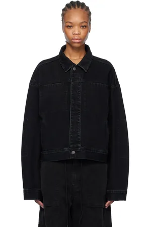 Entire Studios Blouson noir en denim - Gem