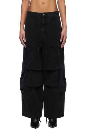 Entire Studios Pantalon cargo de travail noir
