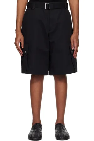 Jacquemus Short de style bermuda noir à poches cargo - La casa