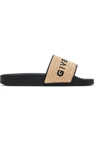 Givenchy Sandales à enfiler noir et beige