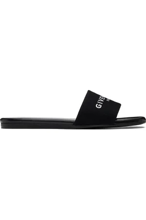 Givenchy Sandales noires à logo 4G