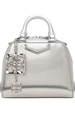 Givenchy Nano sac cubique argenté - Antigona