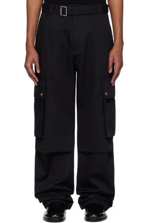 Jacquemus Pantalon cargo noir - La casa