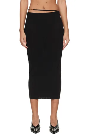 Jacquemus Jupe midi Pralù noire