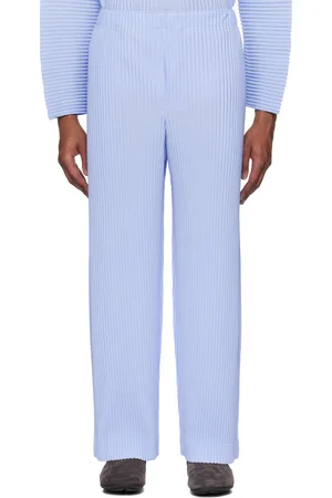 Issey Miyake Pantalon Monthly Color January bleu
