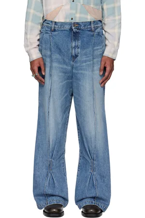 KHOKI Jean bleu à plis