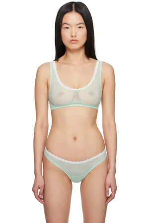 Yasmine Eslami Soutien-gorge léger Tamara vert