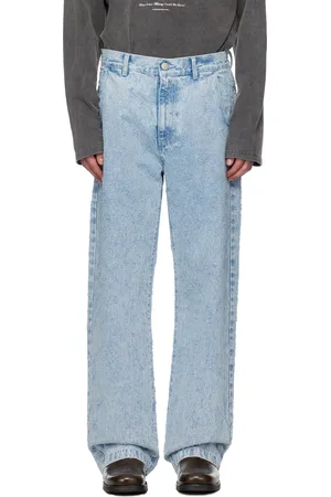mfpen Jean droit bleu