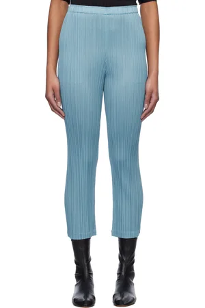 PLEATS PLEASE ISSEY MIYAKE Pantalon Monthly Colors January bleu