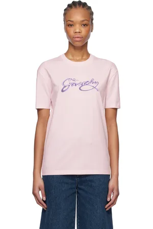 Givenchy T-shirt rose à coupe classique