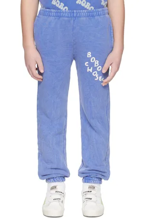Bobo Choses Enfant | Pantalon de survêtement bleu à logo