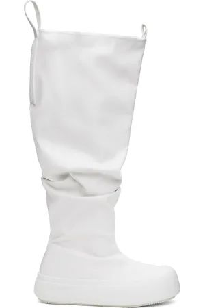 Yume Yume Bottes hautes style pêcheur blanches