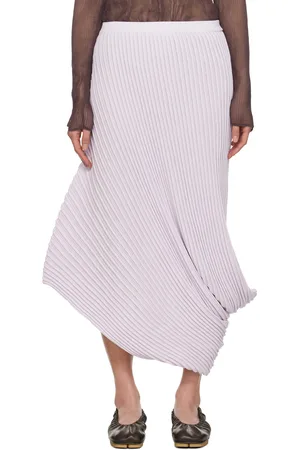 Issey Miyake Jupe midi mauve - Stream