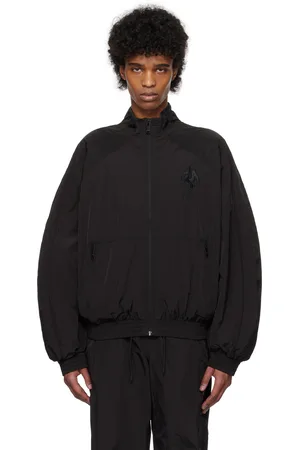HAN Kjøbenhavn Blouson de survêtement surdimensionné noir