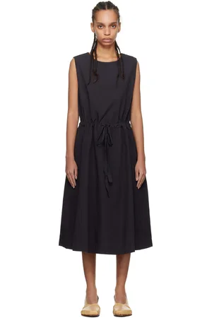 CASEY CASEY Robe midi BB bleu marine