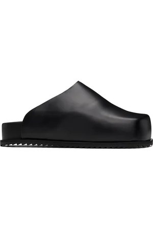 Yume Yume Sandales à enfiler de style chaussure de camionneur noires