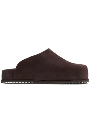 Yume Yume Sandales à enfiler de style chaussure de camionneur brunes