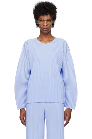 Issey Miyake T-shirt Monthly Color January bleu