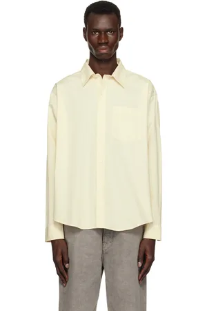 mfpen Chemise Executive jaune en popeline