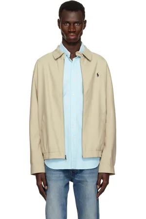 Ralph Lauren Blouson kaki à assemblage bi-swing