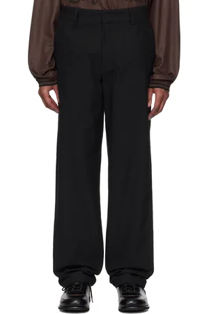 HAN Kjøbenhavn Pantalon droit noir