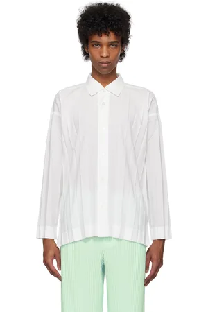 Issey Miyake Chemise Edge blanche