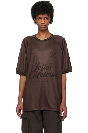 HAN Kjøbenhavn T-shirt de soccer à manches courtes bourgogne à logo