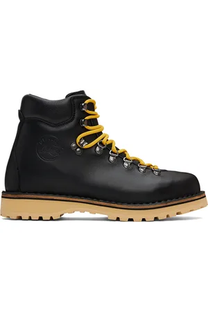 Diemme Bottes Roccia Vet noires en cuir pleine fleur